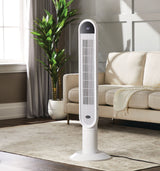 Oscillating Tower Fan, Remote Control, 3-Speed, White, 45-in Z1V0 - product image 7