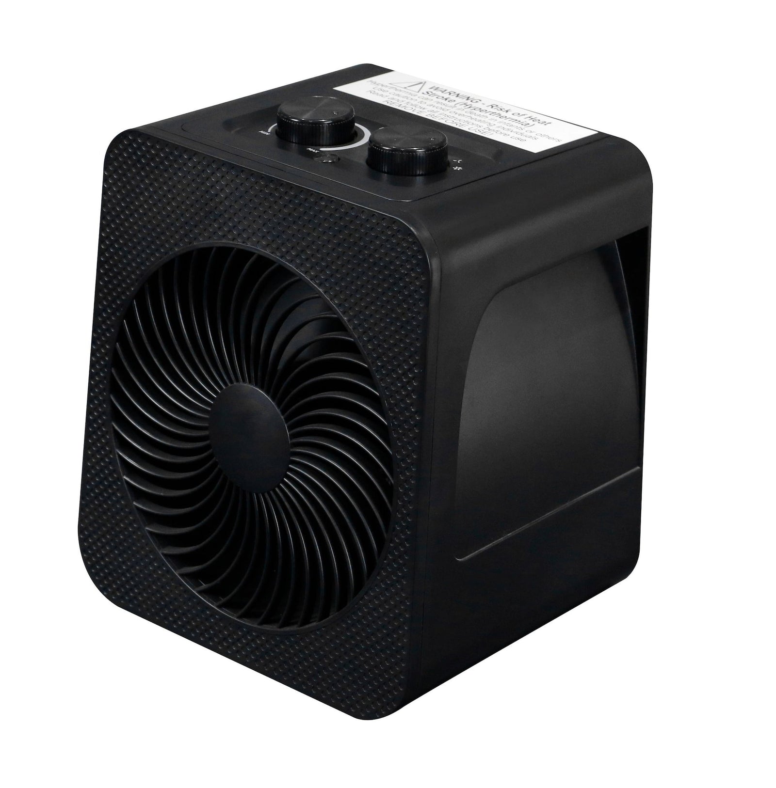 Portable 2-In-1 Personal Heater & Fan, 1500W, Black V6T3 - product image 4