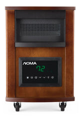 Wood Cabinet Infared Space Heater withRemote Control & Thermostat, 1500W E7U1 - product image 1