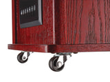 Wood Cabinet Infared Space Heater withRemote Control & Thermostat, 1500W D6W1 - product image 6