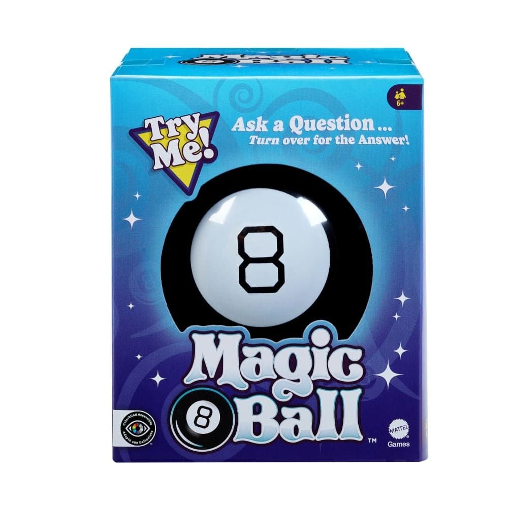 Magic 8 Ball Novelty Toy, Assorted Colours X0W8 - product image 1