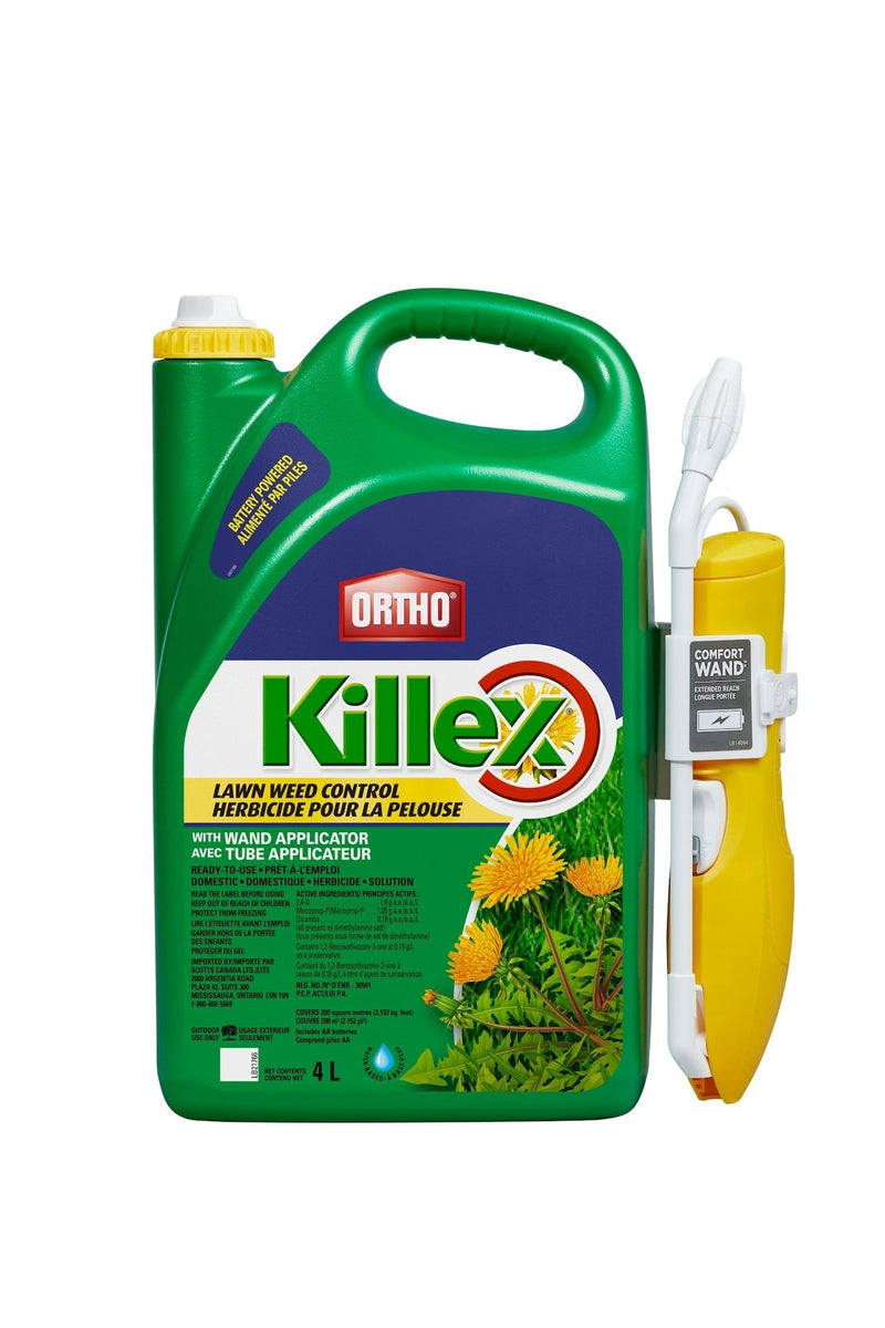 Killex Lawn Weed Control with Wand, 4-L K1F0