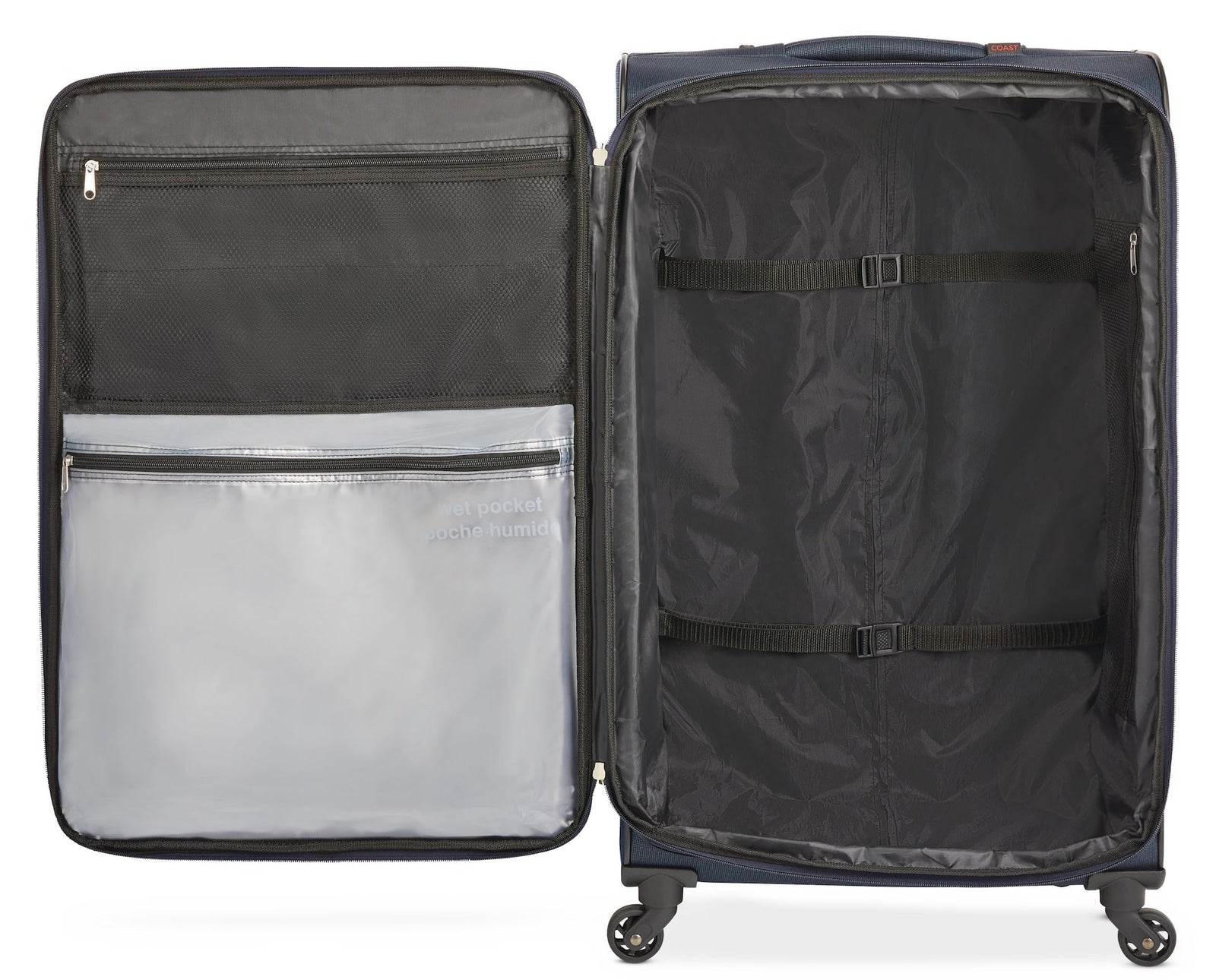 Coast Expandable Softside Spinner Wheel Travel 28-in Suitcase, Wet Pocket, Blue R9R3 - product image 8