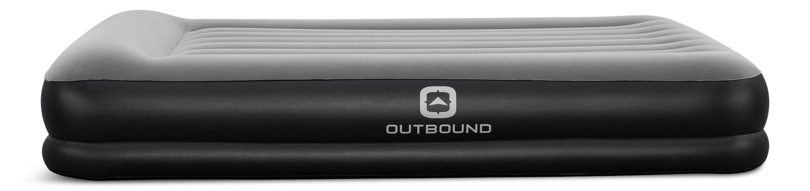 Double High Flocked Airbed, Queen, Grey O0E7 - product image 1