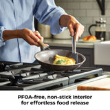 Classic Cookware Set, Non-Stick, PFOA-Free, Oven Safe, Champagne Bronze, 12-pc S1B9 - product image 8