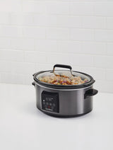 Digital Programmable Slow Cooker, Black Stainless Steel, 6qt T7P0 - product image 6