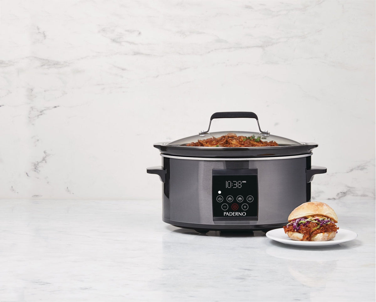 Digital Programmable Slow Cooker, Black Stainless Steel, 6qt T7P0 - product image 8