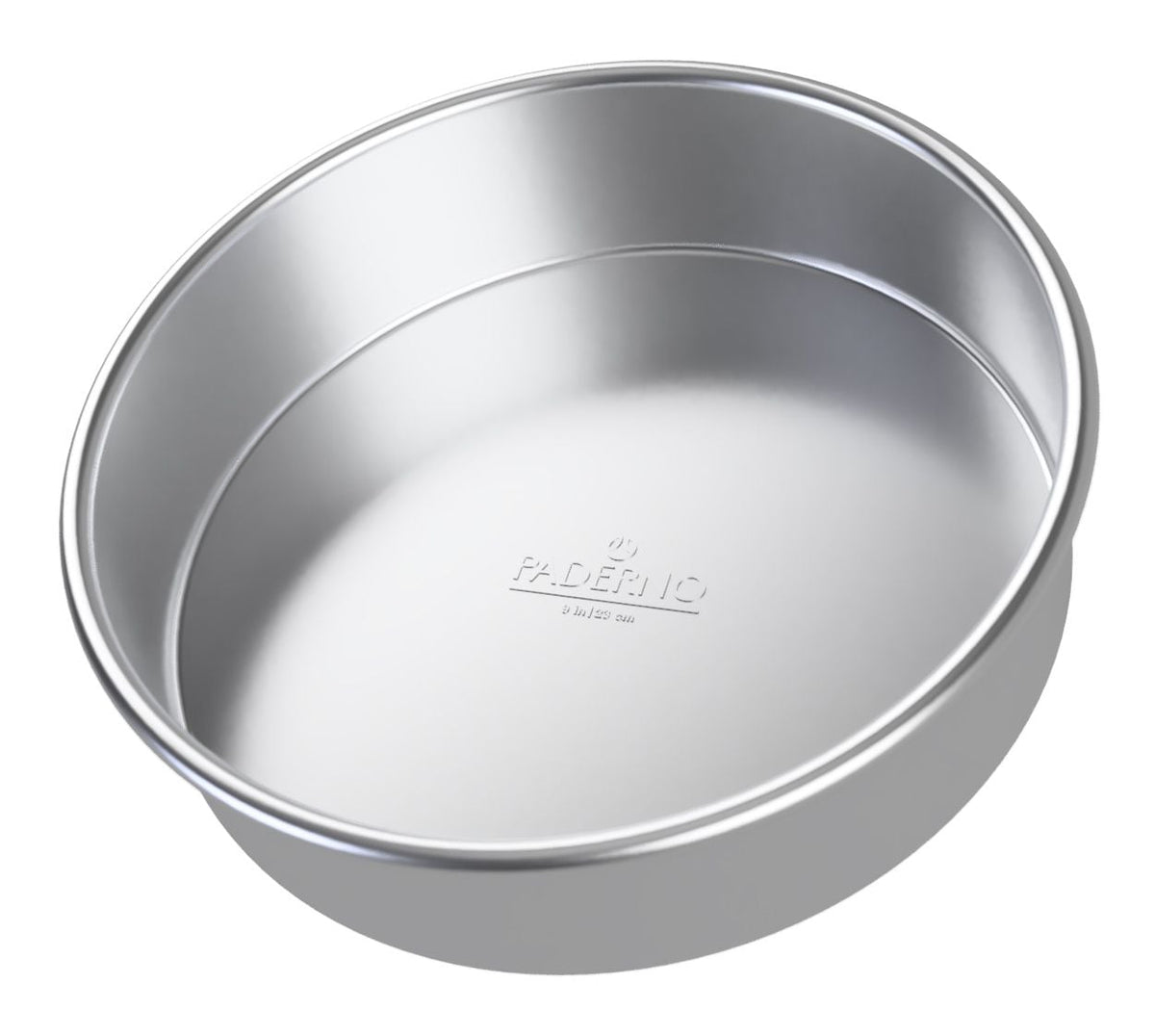 Professional Uncoated Aluminum Round Cake Pan, 9-in F8X2 - product image 1