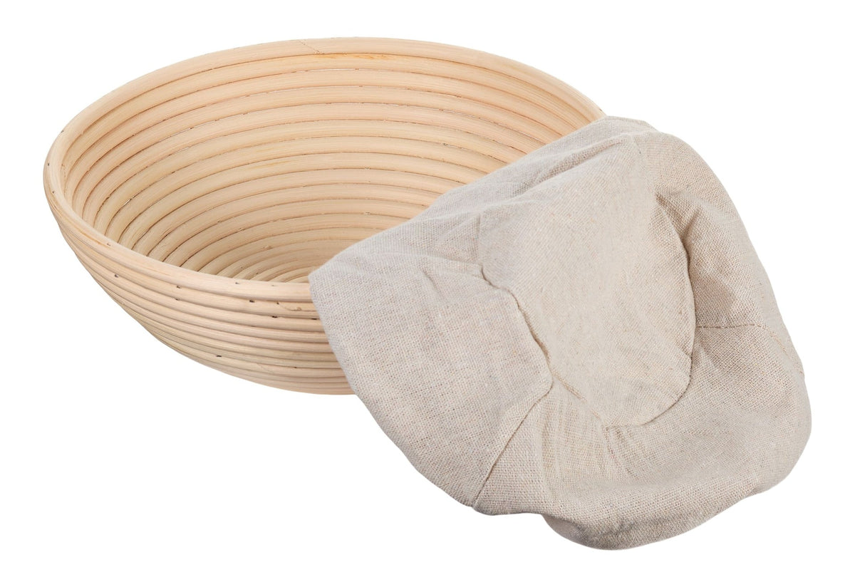 Vida Cotton/Linen Bread Proofing Basket, 9.84-in S8D3 - product image 1