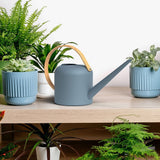 Metal Watering Can, Blue, 2.84-L O8T6 - product image 3