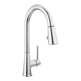 Precept Single Lever Pull Down Kitchen Faucet with POWERinse, Chrome U2C7 - product image 1