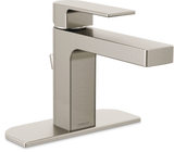 Xander Single Handle Rigid Spout Single Hole Bathroom Sink Faucet WaterSense Certified, Brushed Nickel Y2V2 - product image 1