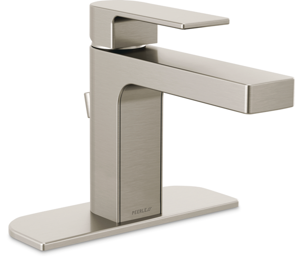 Xander Single Handle Rigid Spout Single Hole Bathroom Sink Faucet WaterSense Certified, Brushed Nickel Y2V2
