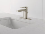 Xander Single Handle Rigid Spout Single Hole Bathroom Sink Faucet WaterSense Certified, Brushed Nickel Y2V2 - product image 4