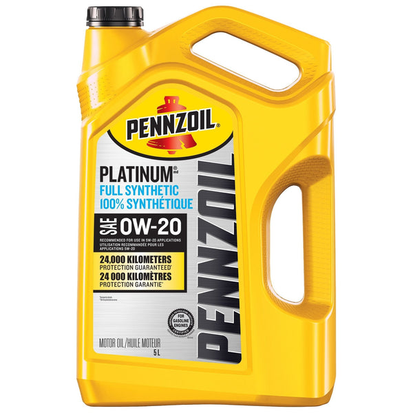 Platinum 0W20 Synthetic Engine/Motor Oil, 5-L I7S3