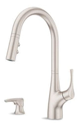 Arvada Pull-Down Kitchen Faucet, Stainless Steel N7A9 - product image 1