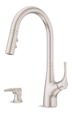 Arvada Pull-Down Kitchen Faucet, Stainless Steel N7A9