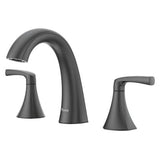 Rancho 8-in Widespread Bath Faucet, Matte Black P5C6 - product image 1