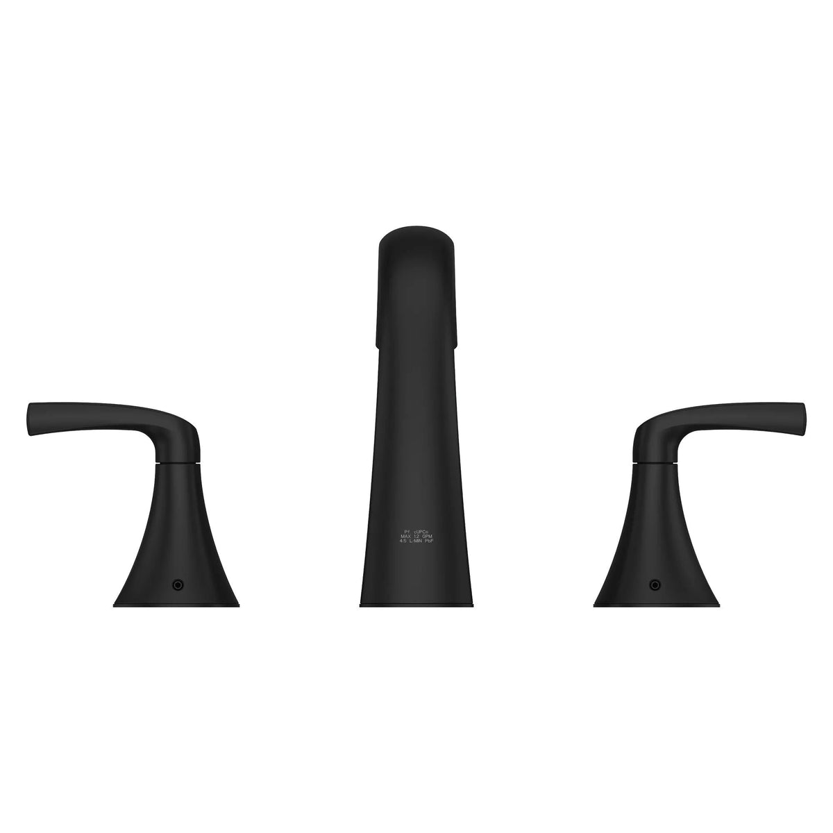 Rancho 8-in Widespread Bath Faucet, Matte Black P5C6 - product image 2