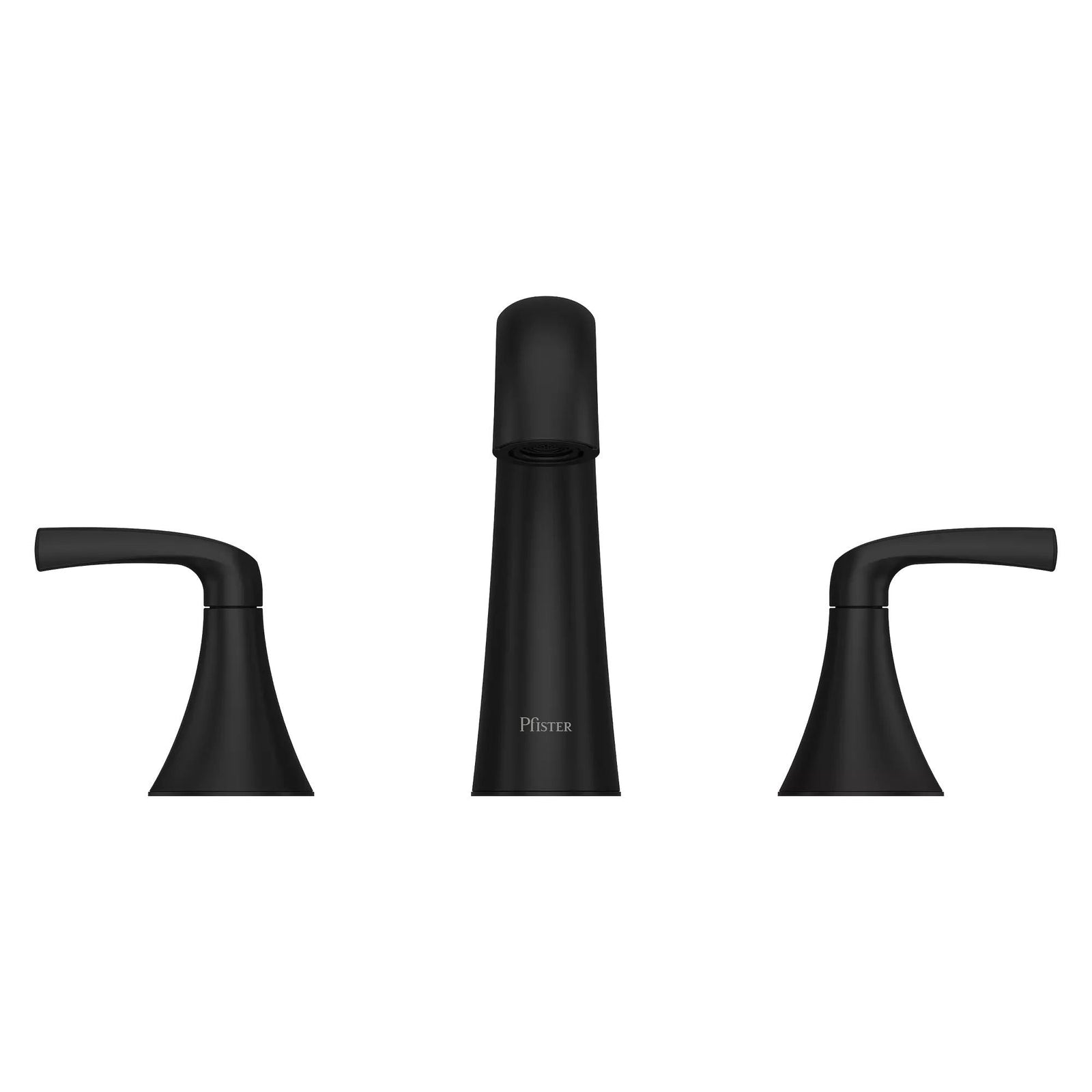 Rancho 8-in Widespread Bath Faucet, Matte Black P5C6 - product image 3