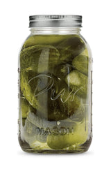 XL 64-oz BPA-Free Mason Jar with Canning Lid and Band, 6-pk G8Y6 - product image 1