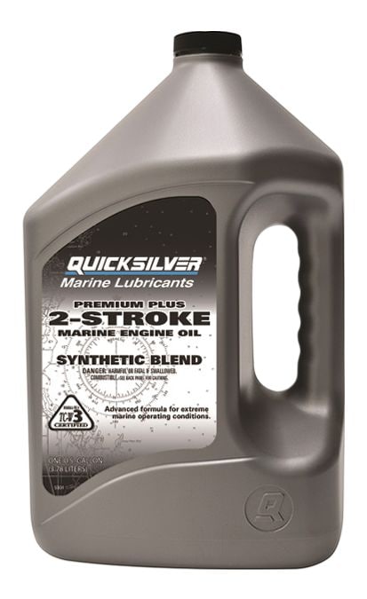 2-Stroke Premium Plus Marine Outboard Engine Oil, 4-L B7M0