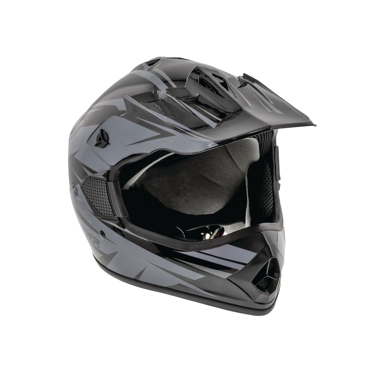 GX4 Youth Dirt Bike/ATV Helmet, Grey/Black, Assorted Sizes I0Z8 - product image 1