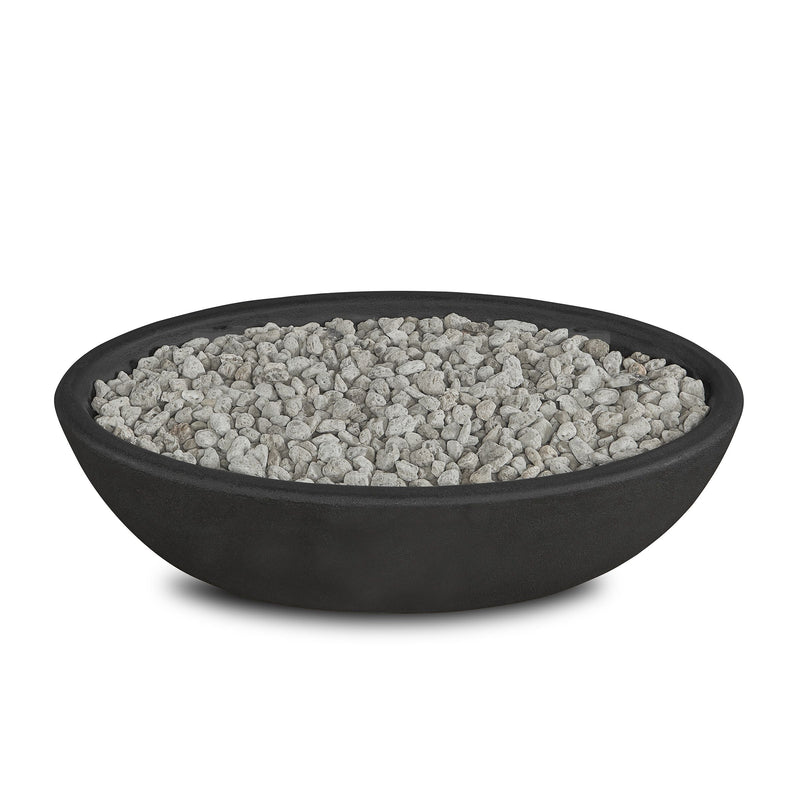 Oval Concrete Propane Fire Pit in Shale, 48-in Z7Z0