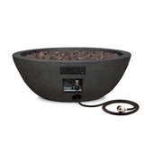 Round Concrete Gas Fire Pit in Shale, 36-in U7W4 - product image 3