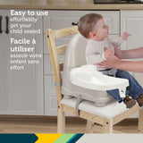 Easy Care Taupe Swing Tray Booster Seat W8Q4 - product image 1
