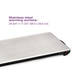 Stainless Steel Cordless Hotray Warming Tray, 1000 W, 23-3/4-in M9Z1 - product image 7