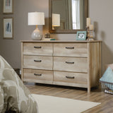 Cannery Bridge 6-Drawer Double Dresser/Chest Bedroom Storage, Lintel Oak Finish F8Z6 - product image 7
