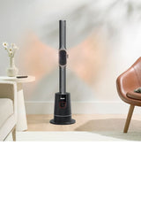 TurboBlade Cool + Heat Oscillating Tower, 2-in-1 Bladeless Fan & Heater, with Remote Control, Black S8A0 - product image 7