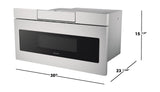 Microwave Drawer Oven with Hidden Control Panel, 30-in F7I9 - product image 8