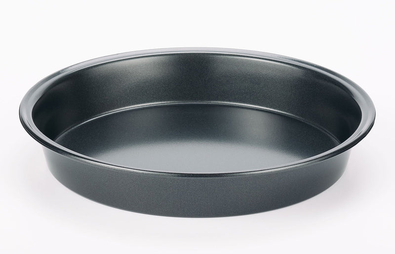 Round Dark Grey Non-Stick Carbon Steel Cake Pan F5T7