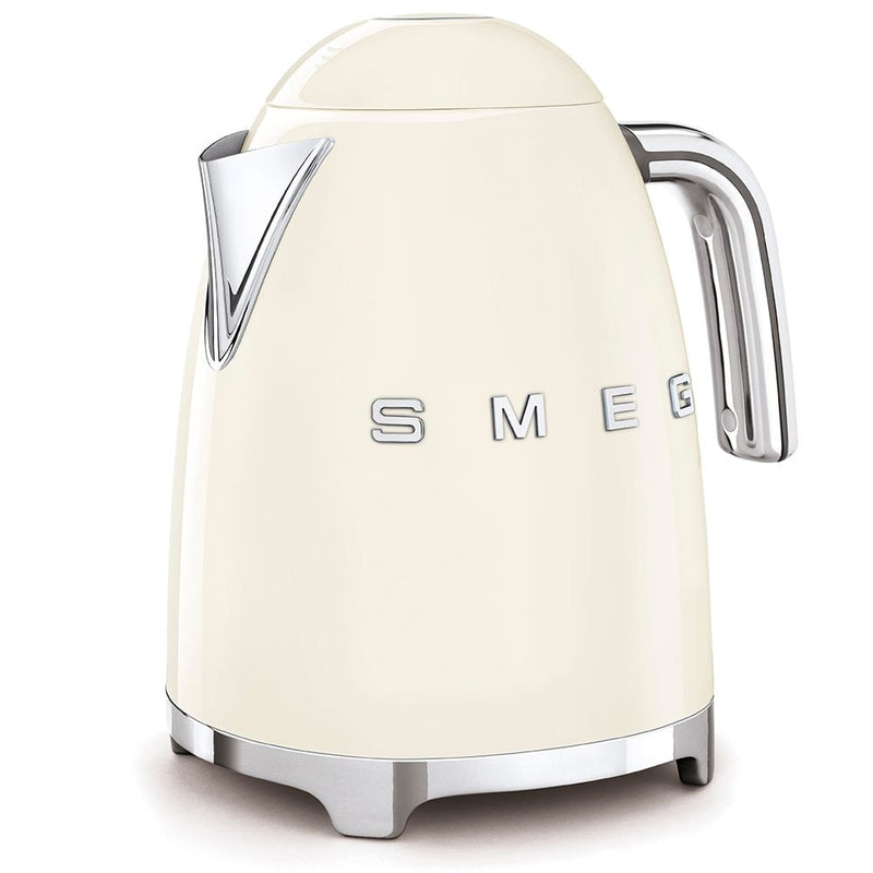 50s Retro Style Fix Temperature Countertop Kettle, 1400W, 1.7-L, Cream U0M1