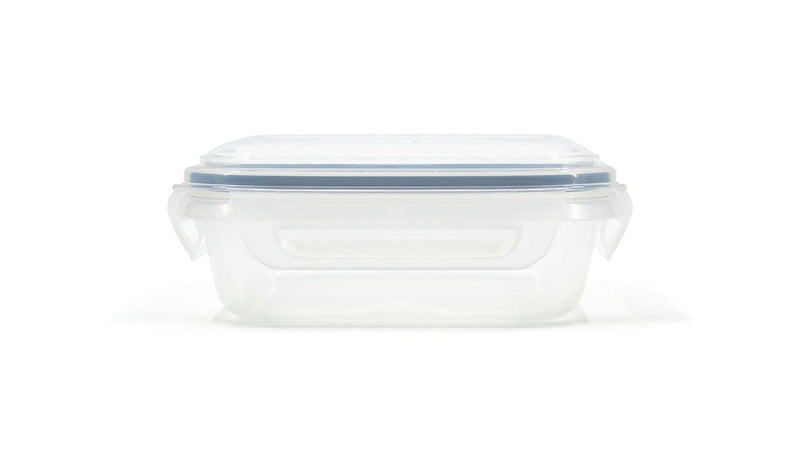 Clear Rectangular Clear Food Storage Container, Nestable, 700-mL G0U2