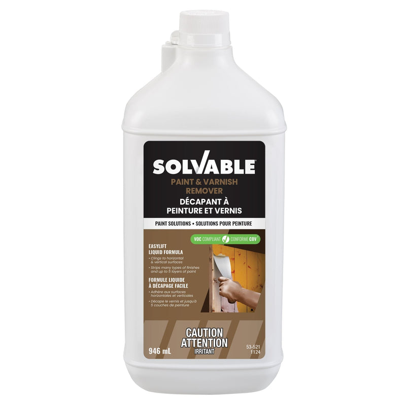Professional Restoration Grade Multi-Surface Paint & Varnish Remover, Assorted Sizes P3V7
