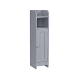 Home 6-Tier Dove Grey Cabinet with 5 Adjustable Shelves A8G5 - product image 1