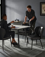 Home Mid-Century Modern Black Dining Chairs Set, 2-pk R6R9 - product image 8