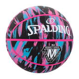 Marble Series 4Her Outdoor Rubber Basketball, Size 6 (28.5-in), Black/Pink J0X1 - product image 2