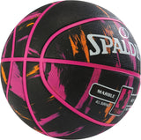 Marble Series 4Her Outdoor Rubber Basketball, Size 6 (28.5-in), Black/Pink J0X1 - product image 3