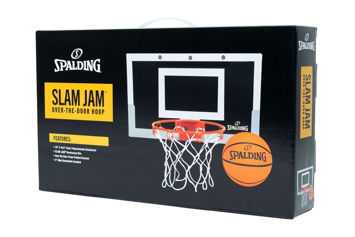 Slam Jam Indoor Over-the-Door Mounting Mini Basketball Hoop & Net with Ball G3Q9 - product image 2