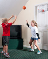 Slam Jam Indoor Over-the-Door Mounting Mini Basketball Hoop & Net with Ball G3Q9 - product image 4