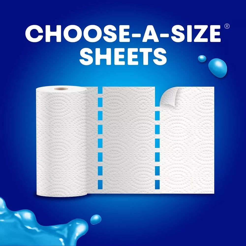 Ultra Choose-A-Size Giant Roll Paper Towels, 2-ply, 12-pk L1K1 - product image 6