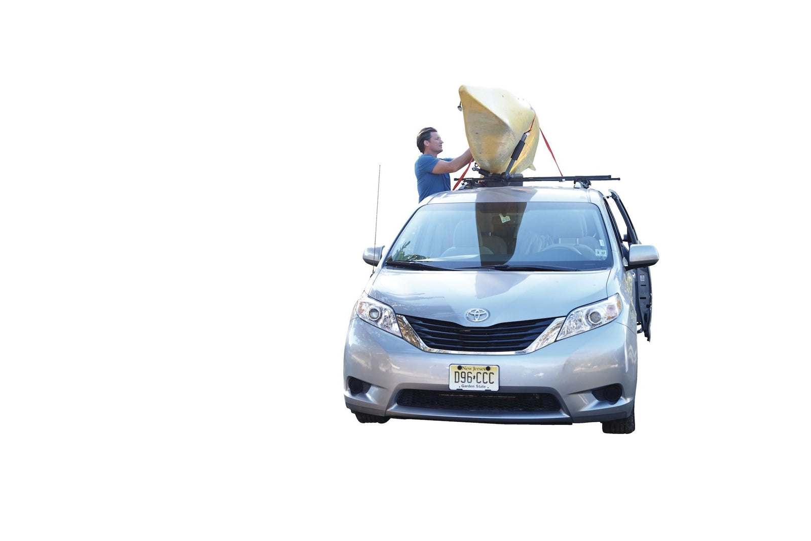 SR5513 Folding J-Stacker Roof Top Mount Kayak Rack, 36-in, 2-pc W7M8 - product image 5