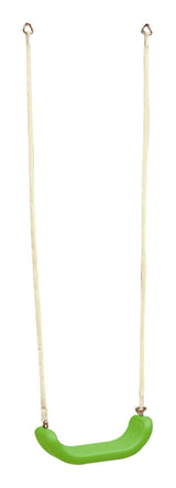 Outdoor Replacement Swing Seat with Two Rings and a Rope, Ages 4+, Green Y7E1 - product image 1