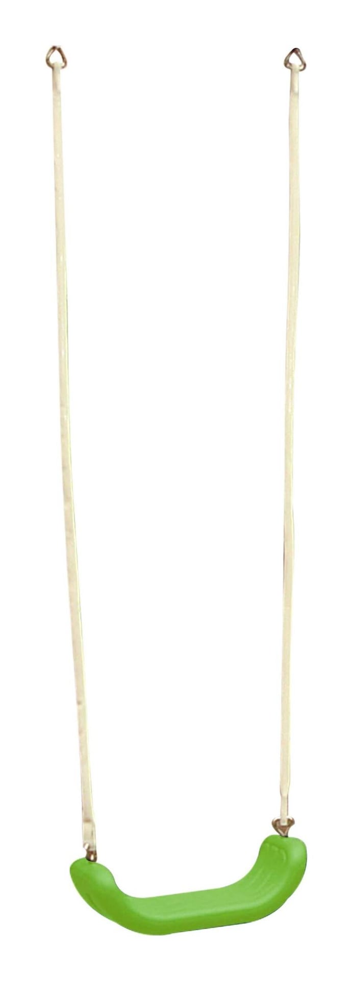 Outdoor Replacement Swing Seat with Two Rings and a Rope, Ages 4+, Green Y7E1 - product image 1