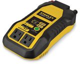 500W Inverter & Power Outlet with Battery Clamps, USB Ports, 12V DC Adapter B6O7 - product image 1