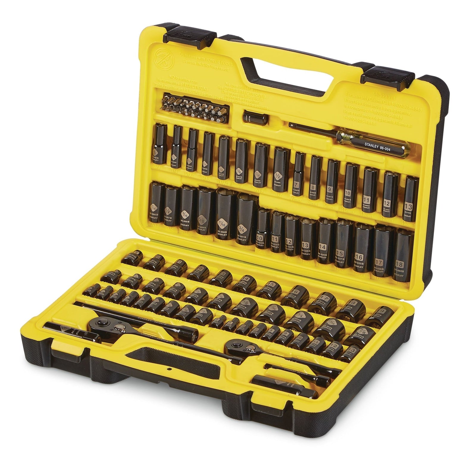 Professional Grade Black Chrome Socket Set, 99-pc, SAE/Metric J0K8 - product image 2